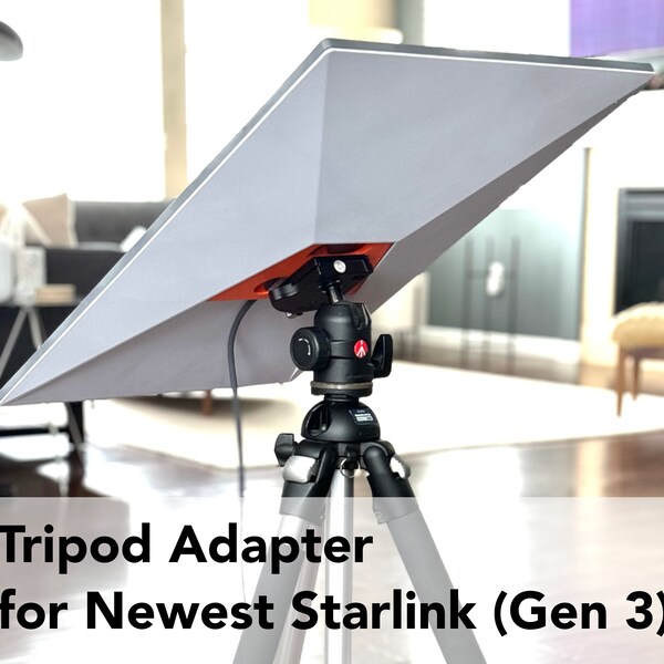 Starlink Tripod Adapter for Newest Model (Gen 3  Starlink Standard)