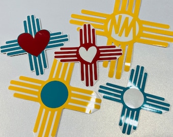 New Mexico Zia Stickers