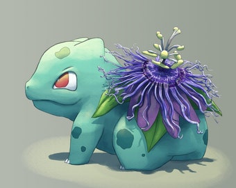 Bulbasaur Passion flower