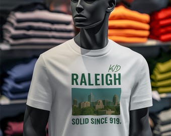 Raleigh Rep Your City Graphic Tee – “Solid Since 919.” | City Pride Streetwear T-Shirt • Urban Graphic Tee