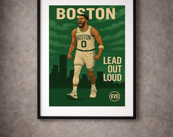 jayson tatum poster lebron