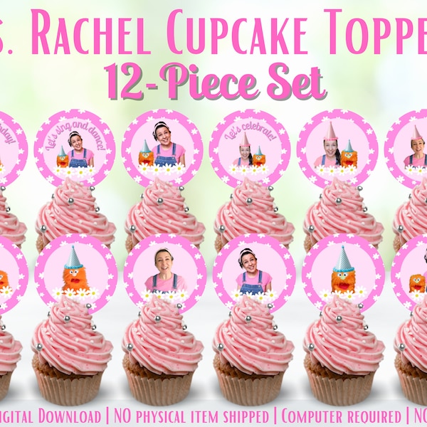 Ms Rachel Cake Topper Digital - Etsy