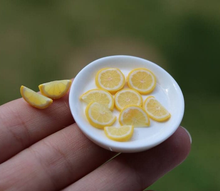 4 Künstliche Gelbe Zitronen Aus Schaumstoff – Lebensecht Für Deko, Fotografie, Küche & Party