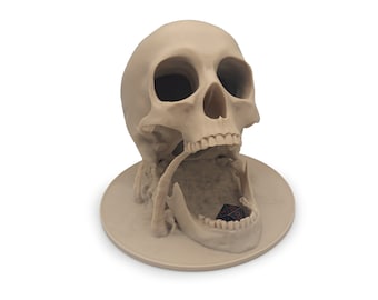 Azhora Skull Dice Tower - DnD Dice Tower - Dungeons and Dragons - D&D
