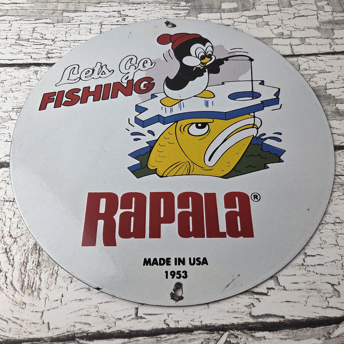 Rapala 80s店舗用デスプレイ看板 最終値引き Rapala 80s店舗用デスプレイ看板 最終値引き オープン ロード ブランド