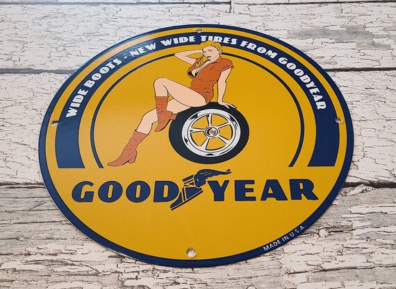 Vintage Goodyear Logo Goodyear Vintage Peameal Patch Vintage Goodyear Logo Goodyear Vintage Peameal Patch
