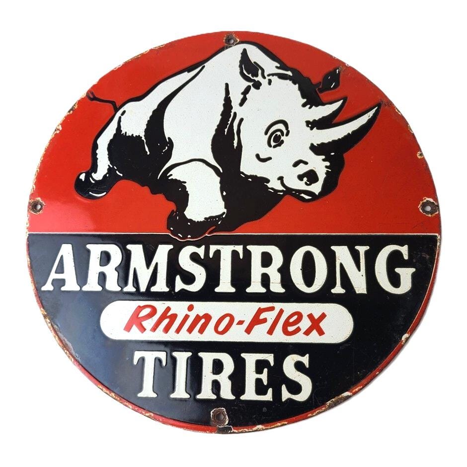 Armstrong Tires Sign - Etsy