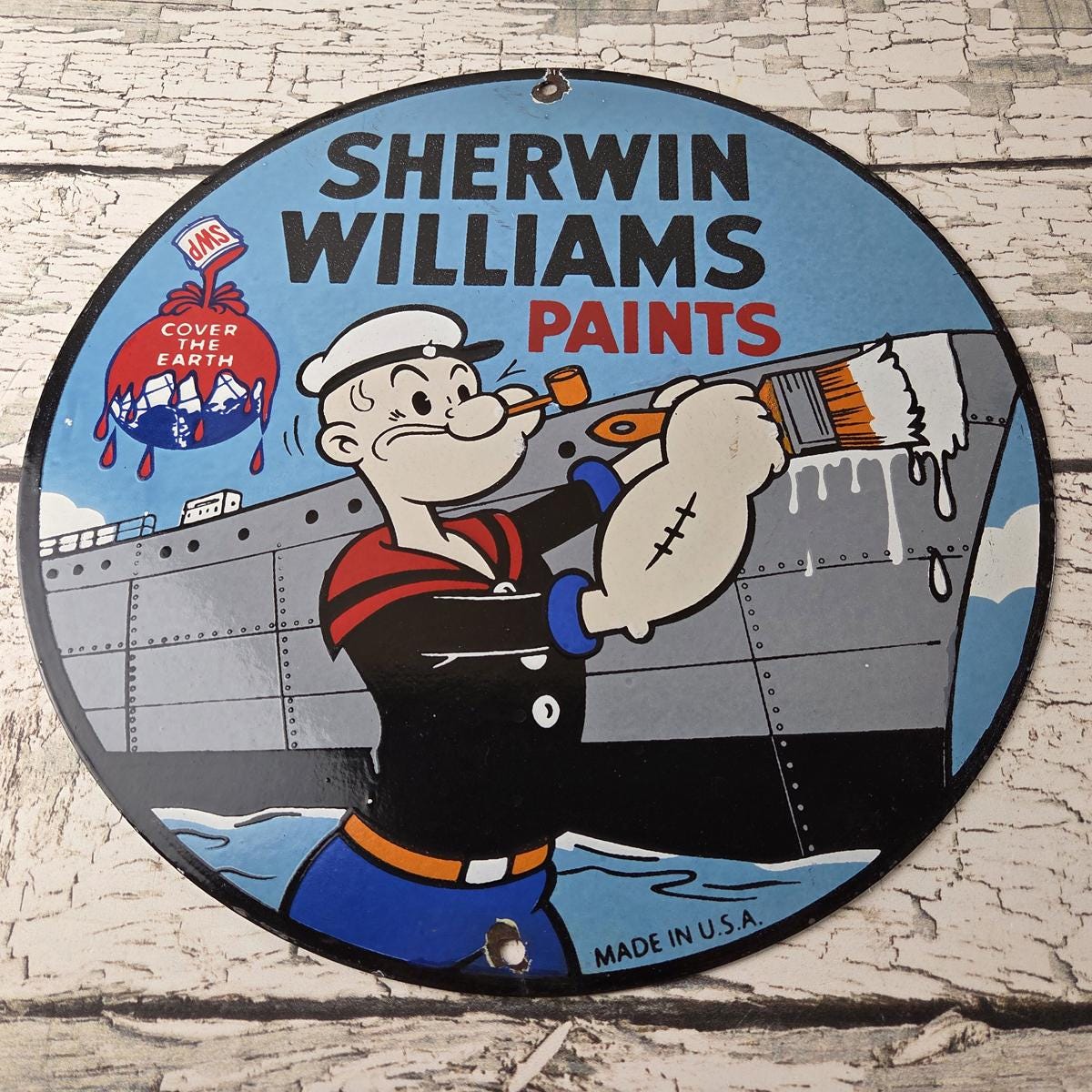 Sherwin Williams Vintage Sign - Etsy