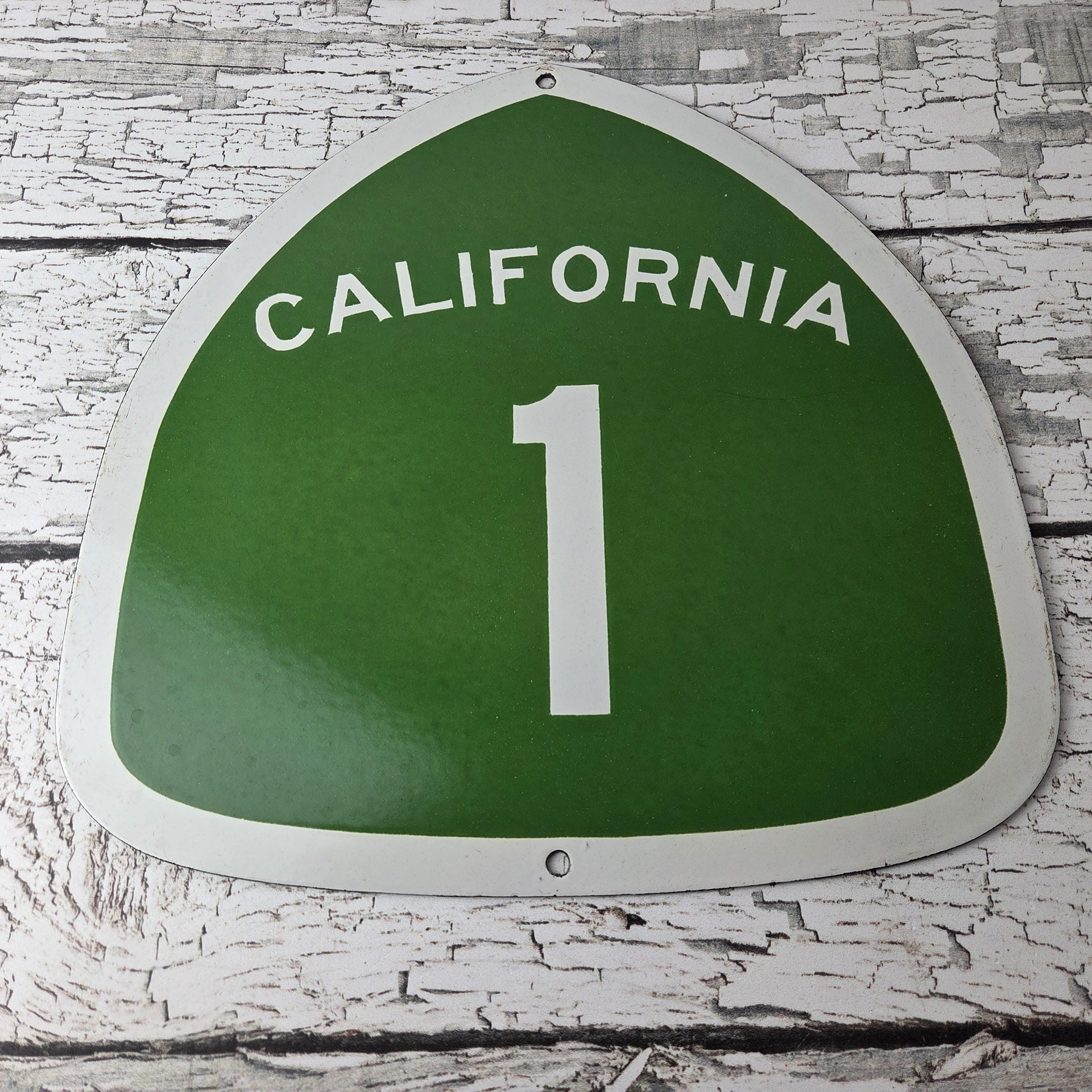 Pacific Coast Highway Metal Sign - Etsy