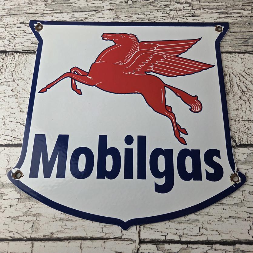 Mobilgas Pegasus Sign - Etsy