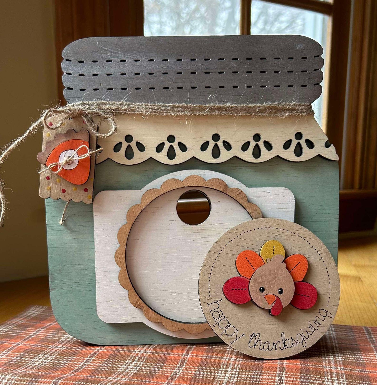 Interchangeable Mason Jar Insert - Turkey - Etsy