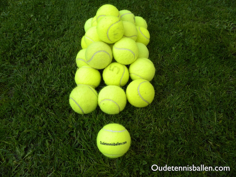 24 Used Tennis Balls Etsy