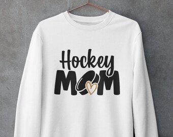 Hockey Sweatshirt, Hockey Shirt, Hockey T-Shirt, Hockey Mom Sweatshirt, Hockey Mom Top, Womens Fall Shirt, Sports Sweatshirt
