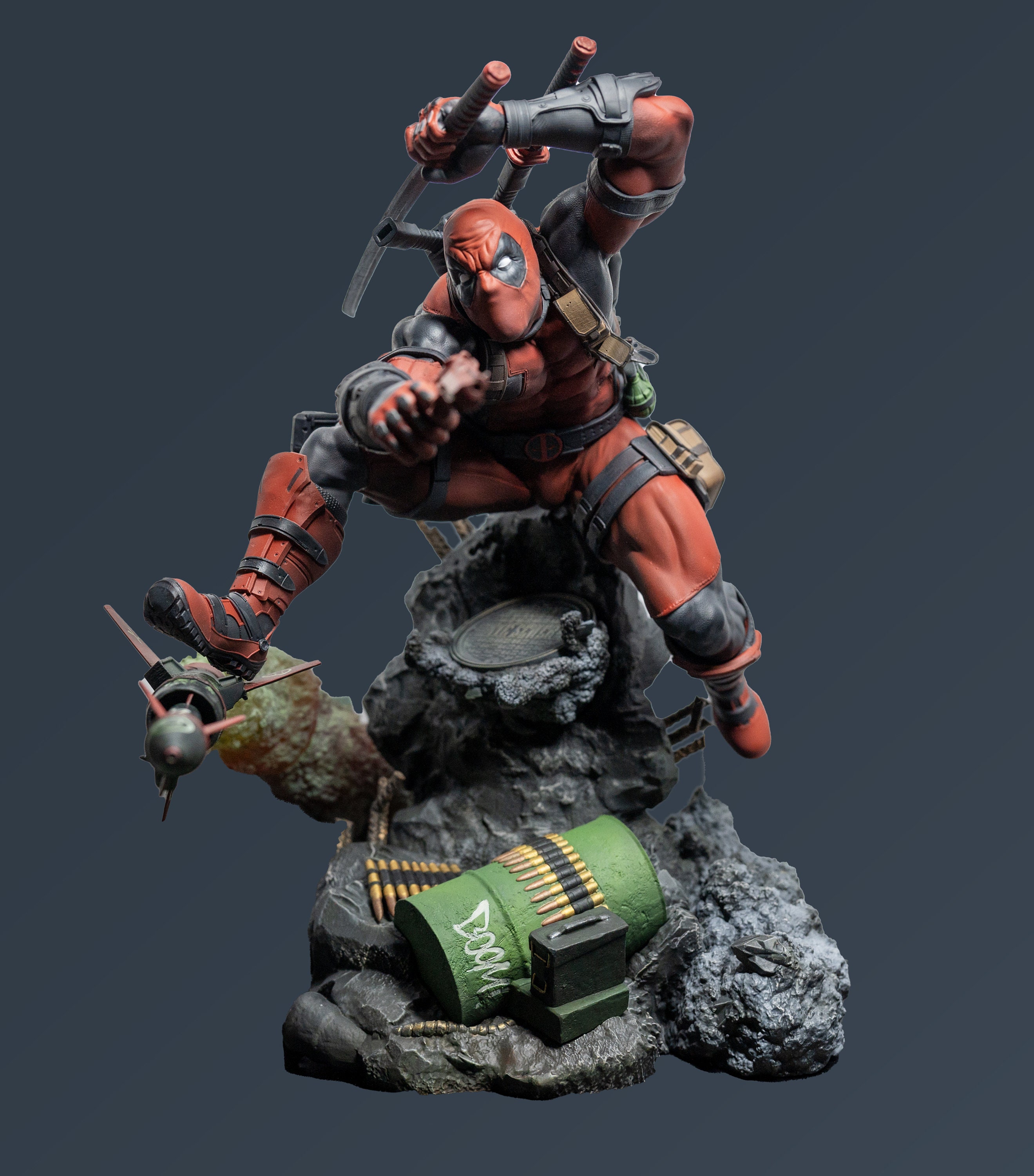 Deadpool Life-Size Statue, Marvel Classics, 185 cm