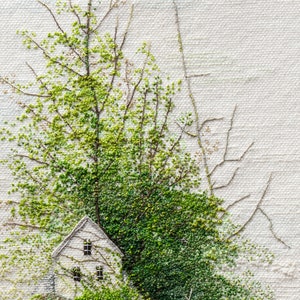 Tutoriel numérique de broderie miniature House on the Rock anglais, motif de broderie paysage, tutoriel PDF pour la broderie à la main image 5