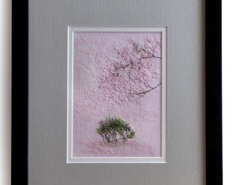 Spring Shine, Realistic Miniature Embroidery Picture
