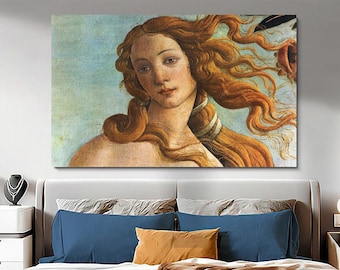 Impresión de El nacimiento de Venus: Pintura renacentista de Botticelli, lienzo enmarcado o póster