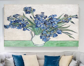 Van Gogh Irises Canvas Art Print: Modern Home Decor