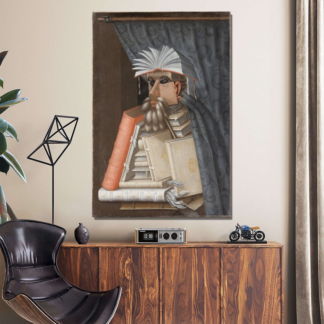 The Librarian by Giuseppe Arcimboldo Wall Art, Reproduction Art, Modern ...