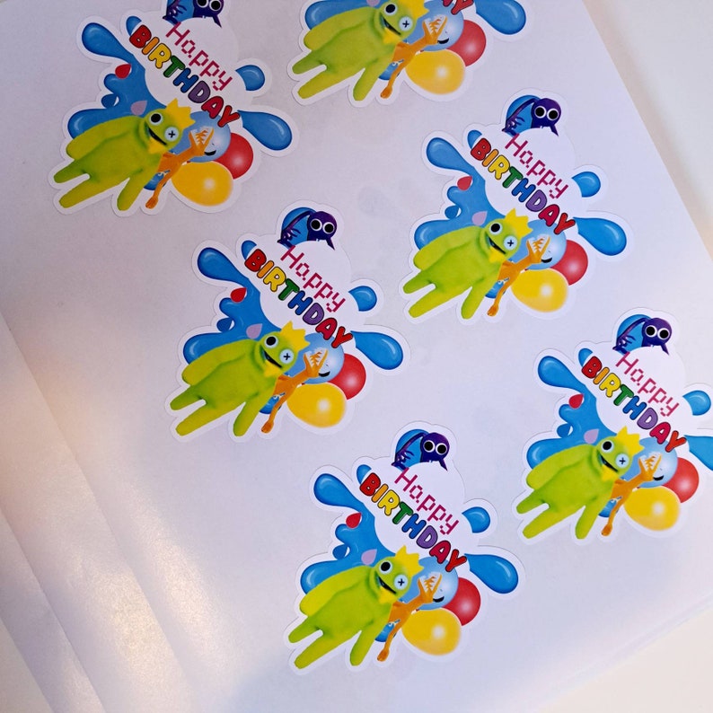 Rainbow Friends Birthday Rainbow Friends Party Rainbow Etsy Singapore