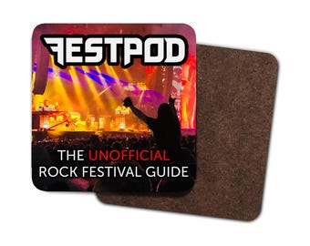 Festpod 4 Pack Hardboard Coaster