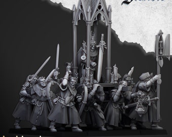 Pèlerins galliens par Highlands Miniatures