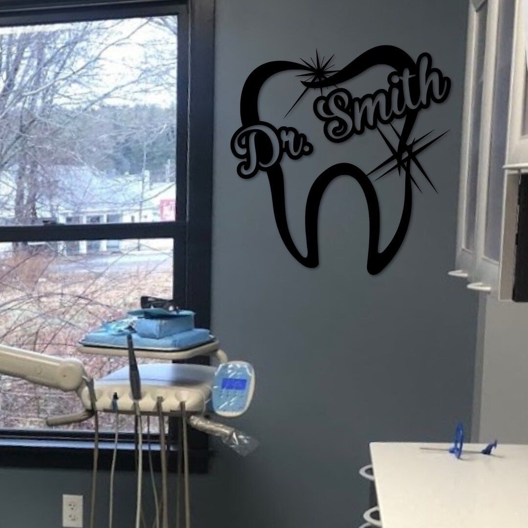 Dentist Office Wall Decor Dentist Gift Dental Office Sign Etsy