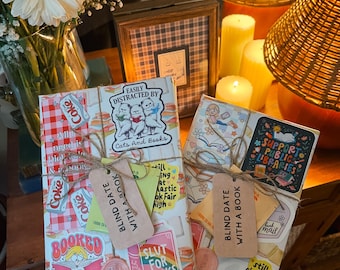 Bookish Blind Date with a Book, Mystery Book, Surprise Book, Bookworm Gift, Gift for Book Lover, Unique Book Gift, Blind Date Book