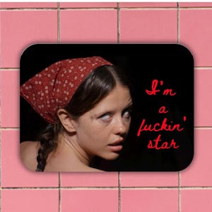 Maxine Minx, X Movie, Sono una fottuta star, Adesivo A24, Adesivo Buono per lei, Adesivo film horror, Ragazza finale, Demone, Adesivo horror