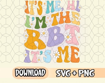 It's Me Hi I'm The RBT It's Me Svg, RBT Svg, RBT Shirt Design, Funny Rbt Gift ,Registered Behavior Technician svg png