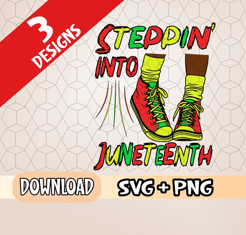 Stepping into juneteenth svg freeish svg black history svg etsy