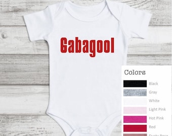 Gabagool - Italian  Infant / Baby One Piece / Creeper / Sopranos