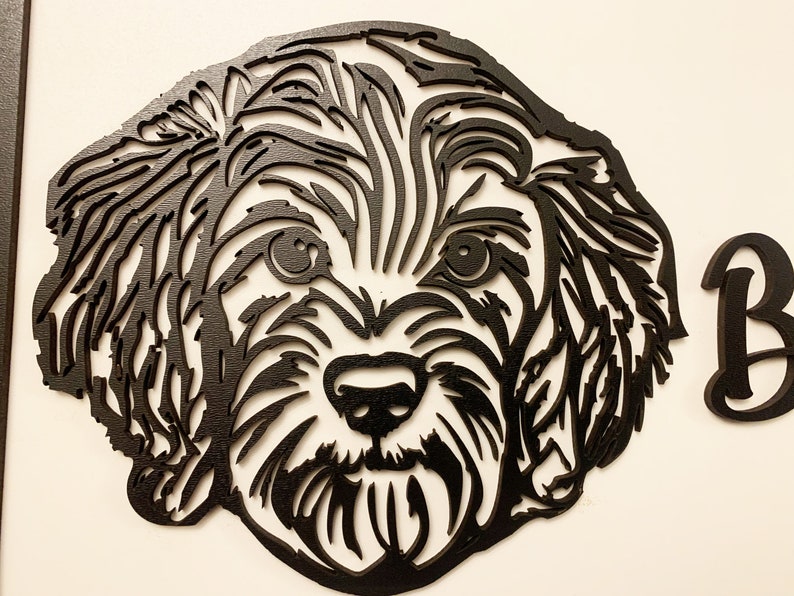 Picture Clay Cockapoo Personalised Cockapoo Wall Art - Cockapoo Plaque - Cockapoo Gift ...