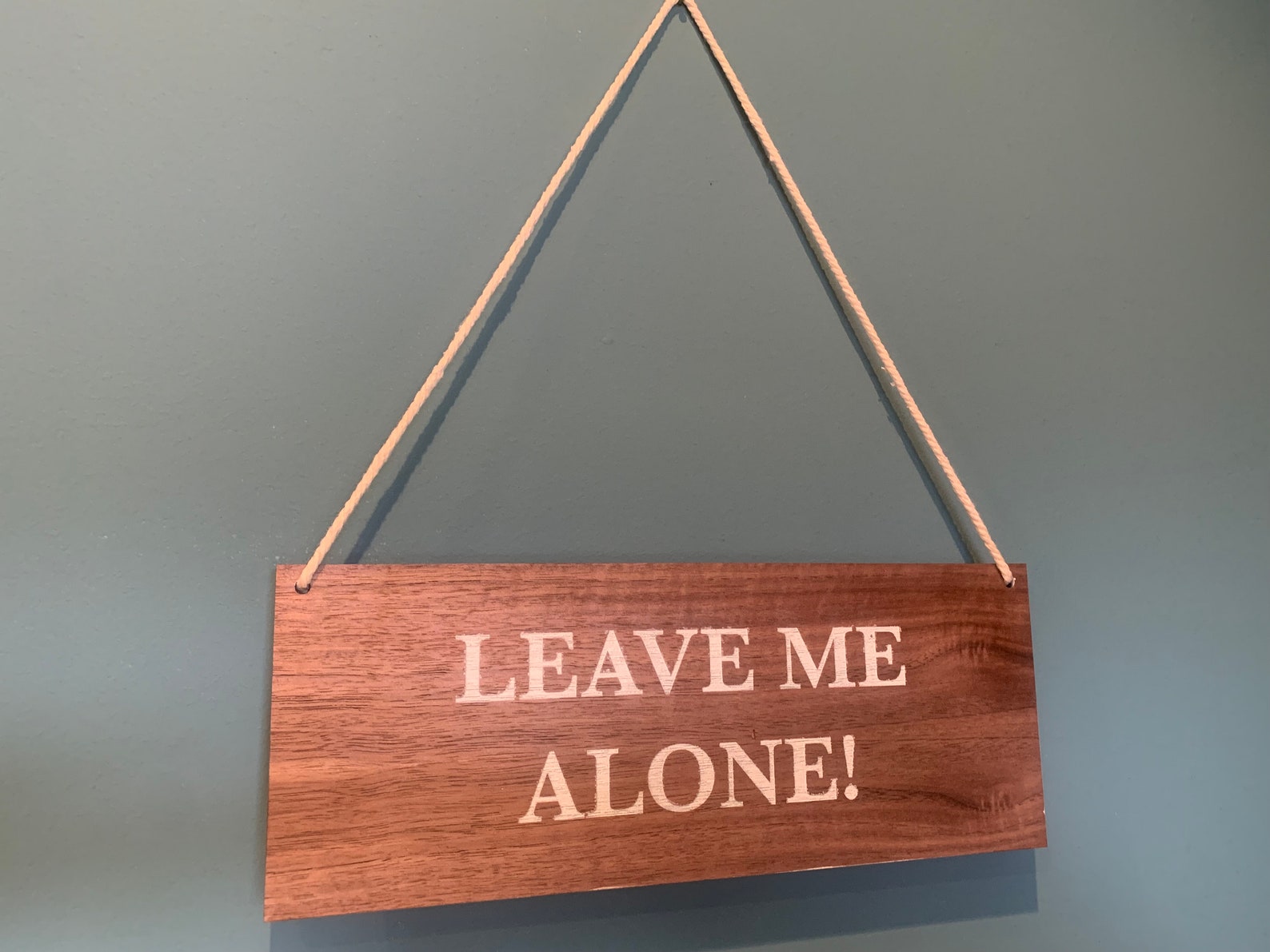 Fully Customisable Hanging Wood Sign - Wall Door Hanging Plaque ...
