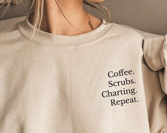 Nurse Sweatshirt, Funny Nurse Shirt, New Nurse Grad Gift, Registered Nurse Gift, Registered Nurse Sweater