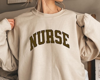 Nurse Sweatshirt, Registered Nurse Gift, Nurse Graduation Gift, New Nurse Shirt, Nurse Sweater, Nurse Crew, RN shirt