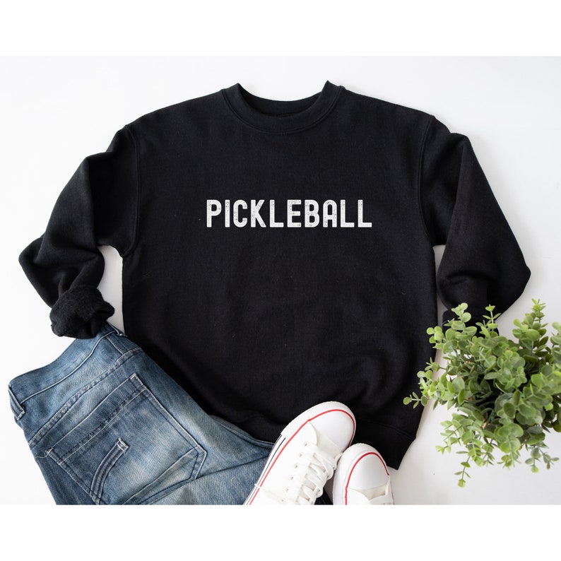 Sudadera Pickleball para Mujeres, Suéter Vintage Pickleball, Regalos De Jugador Pickleball Para Ella, Equipo Pickleball A Juego Outfit, Pickleballer imagen 3