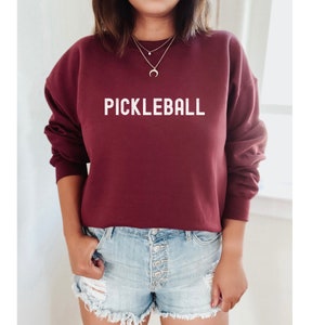 Sudadera Pickleball para Mujeres, Suéter Vintage Pickleball, Regalos De Jugador Pickleball Para Ella, Equipo Pickleball A Juego Outfit, Pickleballer imagen 6