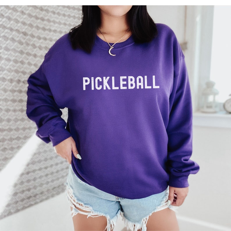 Sudadera Pickleball para Mujeres, Suéter Vintage Pickleball, Regalos De Jugador Pickleball Para Ella, Equipo Pickleball A Juego Outfit, Pickleballer imagen 4