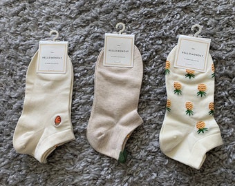 Cute comfortable  Cotton Ankle Socks