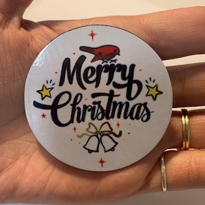 4- Magnets- Merry Christmas