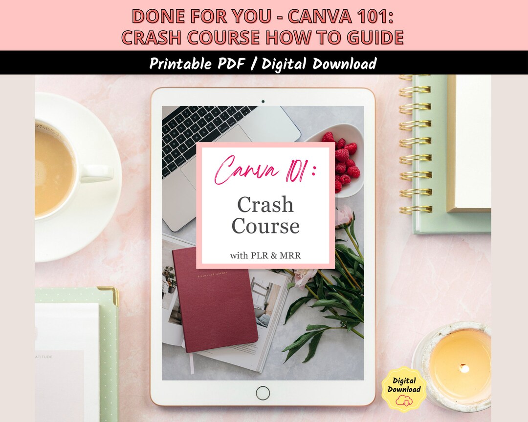 Done for You: Canva 101 Crash Course, Master Resell Rights MRR, Private ...