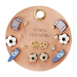 Soccer Earrings Set for Women & Girls – Game Day Jewelry, Sports Stud Earrings, Soccer Fan Gift