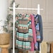 Mommy and Me Matching Dresses Pleats Print Long Sleeve - Etsy
