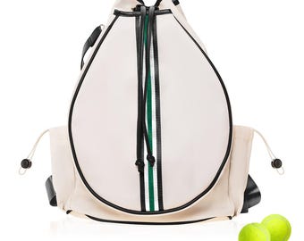 Tennis Racket Backpack: Convertible Shoulder Bag, Sports Bag
