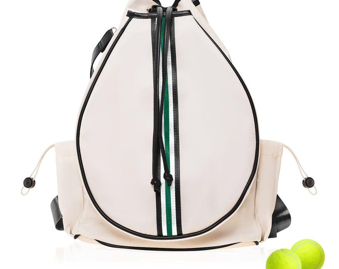 Tennis Racket Backpack: Convertible Shoulder Bag, Sports Bag