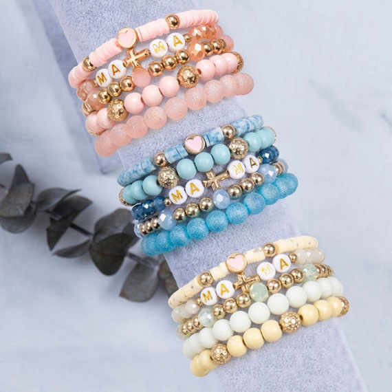 Girls Love Pearls Bracelet Set (Mommy and Me Available) Mommy and Me Bracelet Set / N/A, Purchasing Mommy Bracelet Only