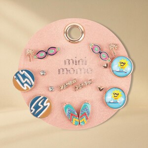 Surfing Stud Earrings Set: Sports Theme Multipack