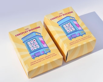 Foreplay Machine - Sex Cards - Sex Game - Relationship Game - Sex Positions Cards - Foreplay Game for Couples - Kinky Sex Game - Mature