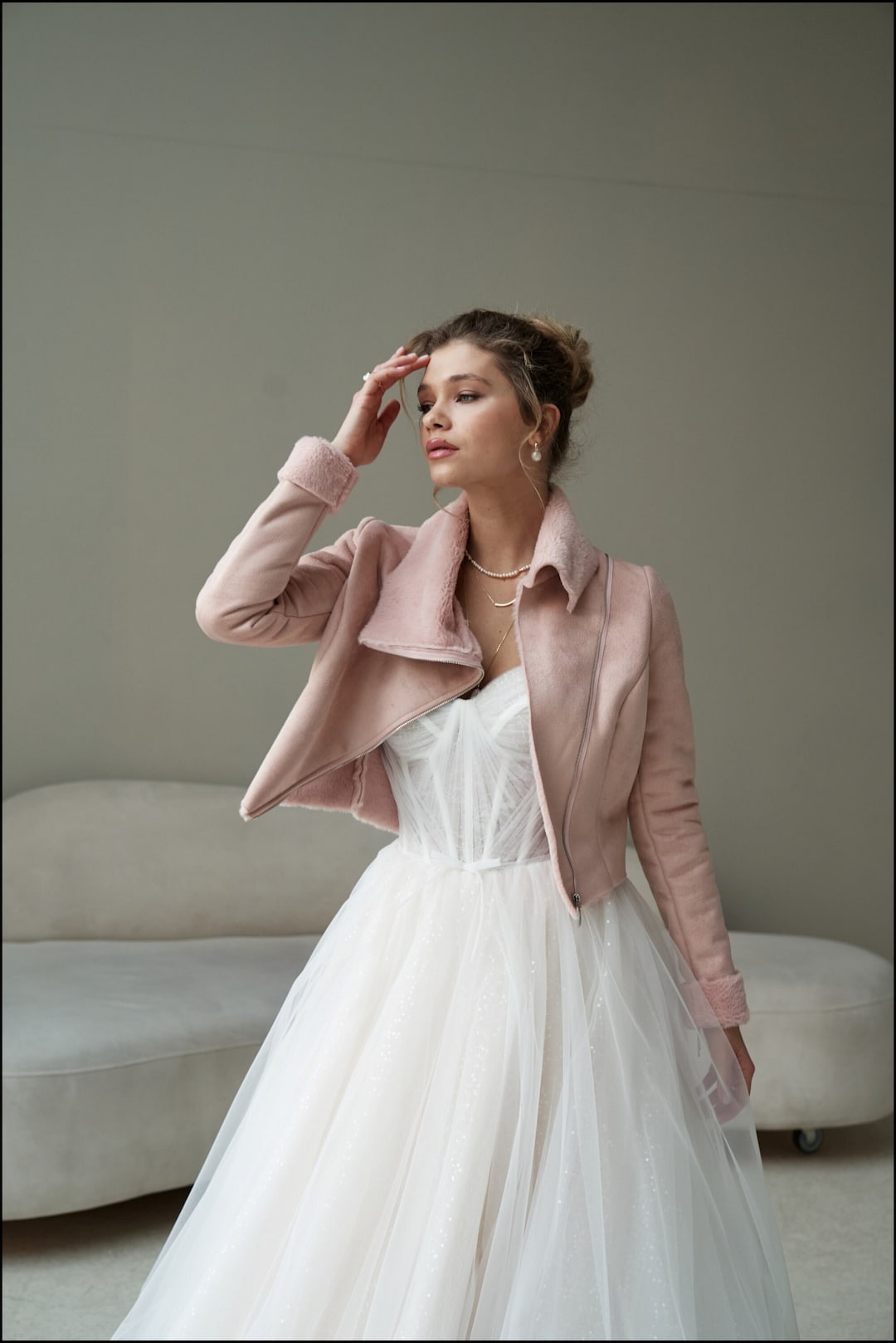 Wedding Coat Boho Wedding Jacket Blush Bridesmaid Coat Etsy